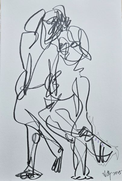 [2025] Untitled, Graphite on paper, Size Unknown